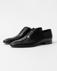 BOSS - Leather Oxford Shoes With Leather Lining Nos - Lyst