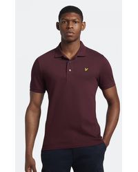 Lyle & Scott - Lyle & Scott Plain Polo Shirt Sp400Vog - Lyst