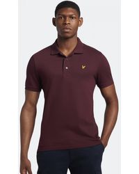 Lyle & Scott - Lyle & Scott Plain Polo Shirt Sp400Vog - Lyst