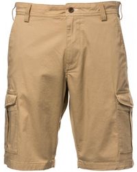 GANT O1. Relaxed Twill Utility Shorts - Natural