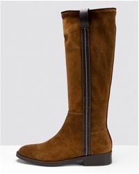 Penelope Chilvers Posada Suede Boots - Brown