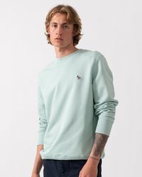 Paul Smith - Ps Regular Fit Organic Cotton Zebra Logo Sweatshirt - Lyst