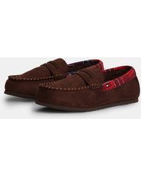 Tommy Hilfiger - Check Driver Hilfiger House Shoes - Lyst