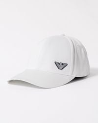 Emporio Armani - Cap With Eagle Logo - Lyst