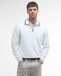 Barbour - Rosford Half Zip Sweatshirt - Lyst