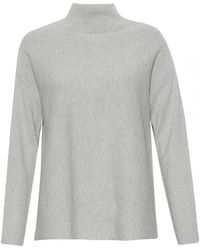 Great Plains Mikita Milano Polo Neck Sweater - Gray