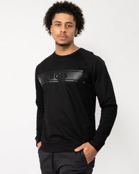 BOSS by HUGO BOSS Authentic Loungewear Sweatshirt in Gray for Men
