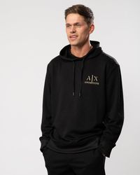 Armani Exchange - 3d A|x Logo Pullover Hoodie - Lyst