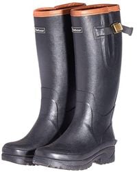 barbour men's rain boots