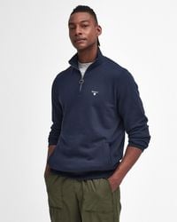Barbour - Beckhill Half Zip Sweatshirt - Lyst