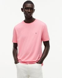 Tommy Hilfiger - Essential Seasonal Regular Fit Solid T-Shirt - Lyst