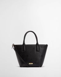 Barbour - Birch Deboss Leather Tote Bag - Lyst