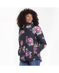 Joules - Florian Printed Padded Coat - Lyst