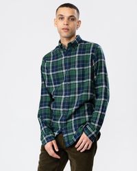 GANT - Regular Fit Flannel Check Shirt - Lyst