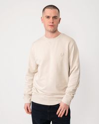 Lyle & Scott - Tonal Eagle Crew Neck Sweatshirt , Size: L - Lyst