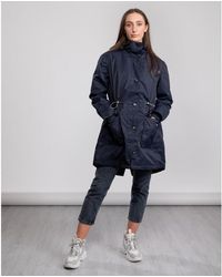 Joules Atherstone Waterproof Hybrid Rain Trench - Blue