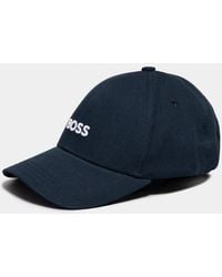 BOSS - Zed Cotton-twill Six-panel Cap With Embroidered Logo Nos - Lyst