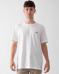 BOSS - Tee Pima Logo T-Shirt - Lyst