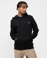 Paul Smith - Ps Regular Fit Cotton Zebra Logo Hoodie Size: L - Lyst