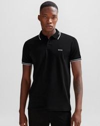 BOSS - Paul Short Sleeve Polo Shirt With Contrast Tipping Nos - Lyst