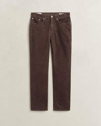 GANT - Regular Fit Cord Jeans - Lyst