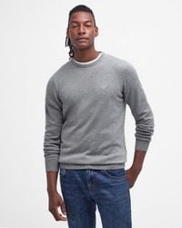 Barbour - Pima Cotton Crew Sweatshirt - Lyst