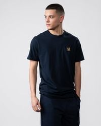 Belstaff - Short Sleeved Logo Patch T-Shirt - Lyst