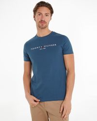 Tommy Hilfiger - Tommy Logo Basic T-Shirt - Lyst
