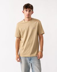 GANT - Reg Shied Short Seeve T-shirt An - Lyst