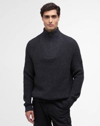 Barbour - Chester Funnel Neck Jumper - Lyst