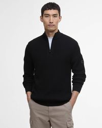 Barbour - Dune Funnel Neck Jumper - Lyst