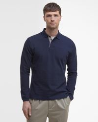 Barbour - Sports Long Sleeve Polo Shirt - Lyst
