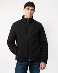 BOSS - J Thor Water-repellent Puffer Jacket With Branded Trims - Lyst