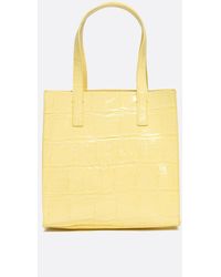 Ted Baker - Reptcon Imitation Croc Small Icon Bag - Lyst