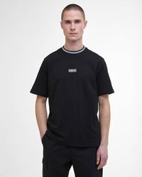Barbour - Central Logo T-Shirt - Lyst