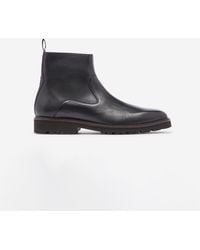 Oliver Sweeney - Swanley Milled Calf Leather Zip Boots - Lyst