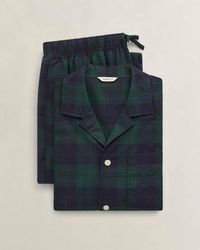 GANT - Checked Pyjama Set Giftbox - Lyst