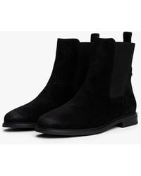 Tommy Hilfiger - Flag Suede Chelsea Boots - Lyst