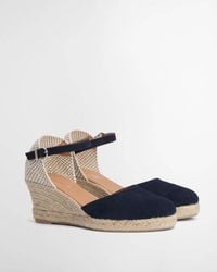 Barbour - Elder Suede Espadrilles - Lyst