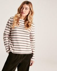 Joules - Brancaster Long Sleeved Crew Neck Top - Lyst