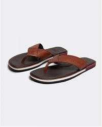 Oliver Sweeney - Saltash Leather Flip Flops - Lyst