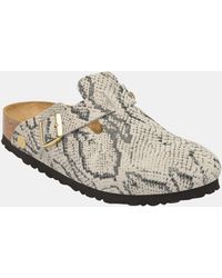 Birkenstock - Boston Rivet Logo Clogs - Lyst