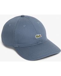 Lacoste - Organic Cotton Twill Cap - Lyst
