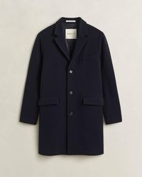 GANT - Classic Wool Coat - Lyst