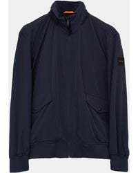 BOSS - Ohice Water-Repellent Bomber Jacket With Packable Hood - Lyst