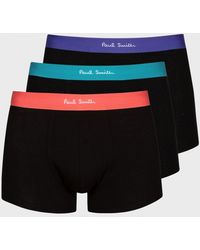 Paul Smith - 3-pack Mix Band Trunks - Lyst