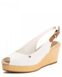 Tommy Hilfiger Wedge sandals for Women - Up to 61% off at Lyst.com