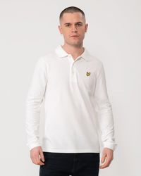 Lyle & Scott - Long Sleeve Polo Shirt Colour: 626, Size: L - Lyst