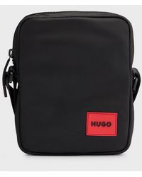 HUGO - Ethon 2.0N Reporter Bag With Logo Patch - Lyst