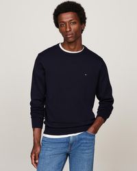 Tommy Hilfiger - Core Essential Cotton Crew Sweatshirt - Lyst